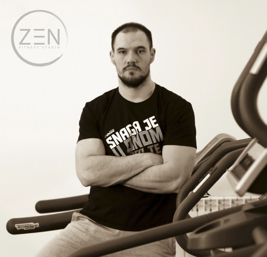 Stefan Nevrkla, Master Fakulteta Sporta i fizičkog vaspitanja, diplomirani trener fitnesa i sportova snage